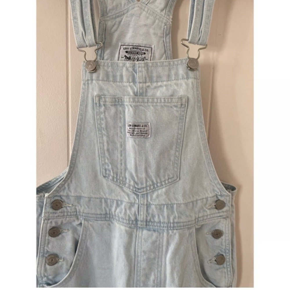 Levi's Light Blue Denim Overalls